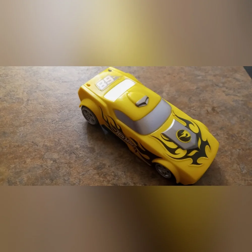 Hot Wheels vibrant yellow